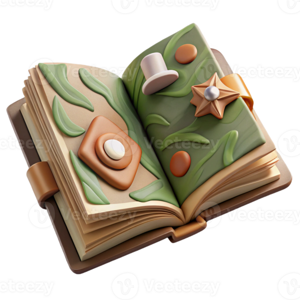 dramatic classic Wilderness Survival Guide Book Open Cutout png