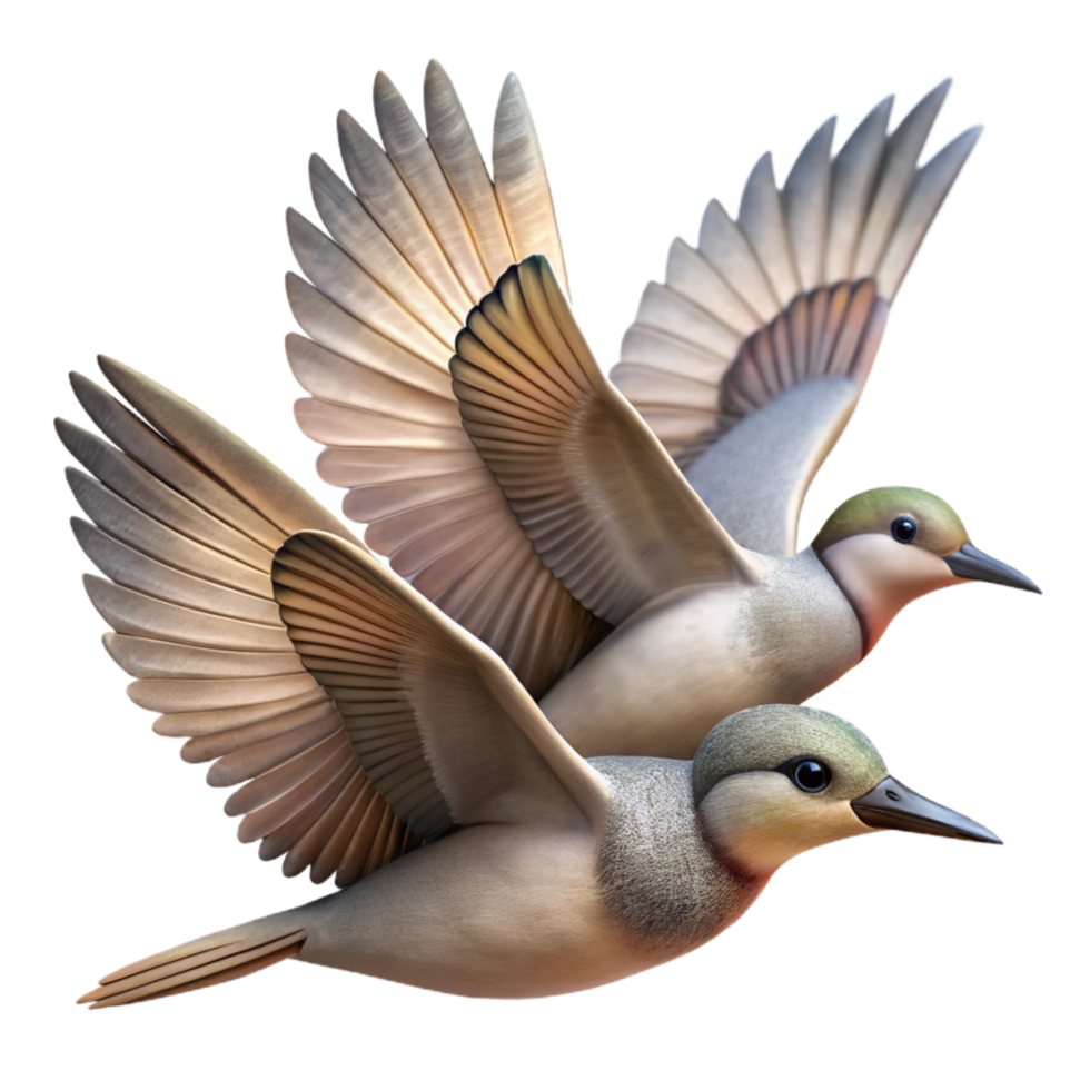 dramatic vintage Wildlife Photography with Birds in Flight Cutout original png