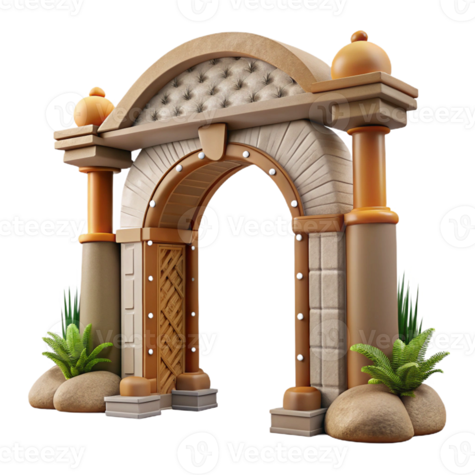 beautiful vintage Wildlife Rehabilitation Center Entrance Cutout exclusive png