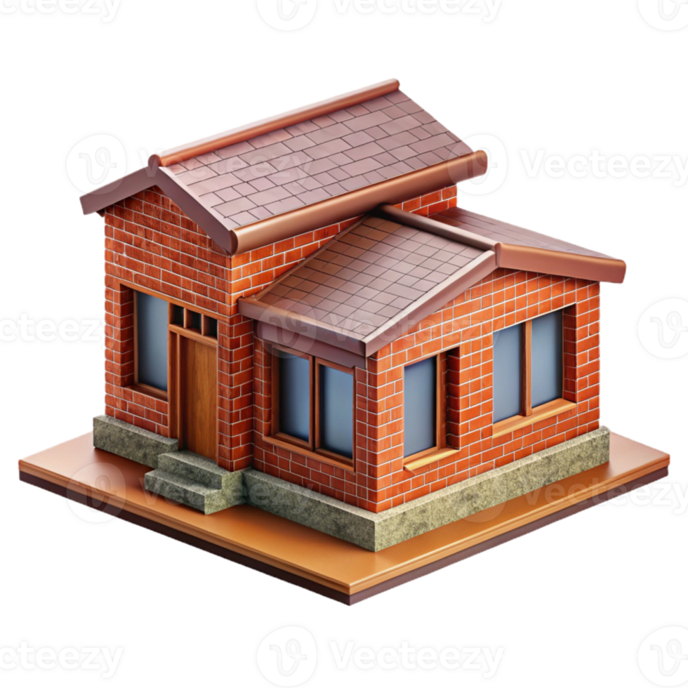 extraordinary vintage Wildlife Rehabilitation Building Brick Texture Transparent Background authentic png