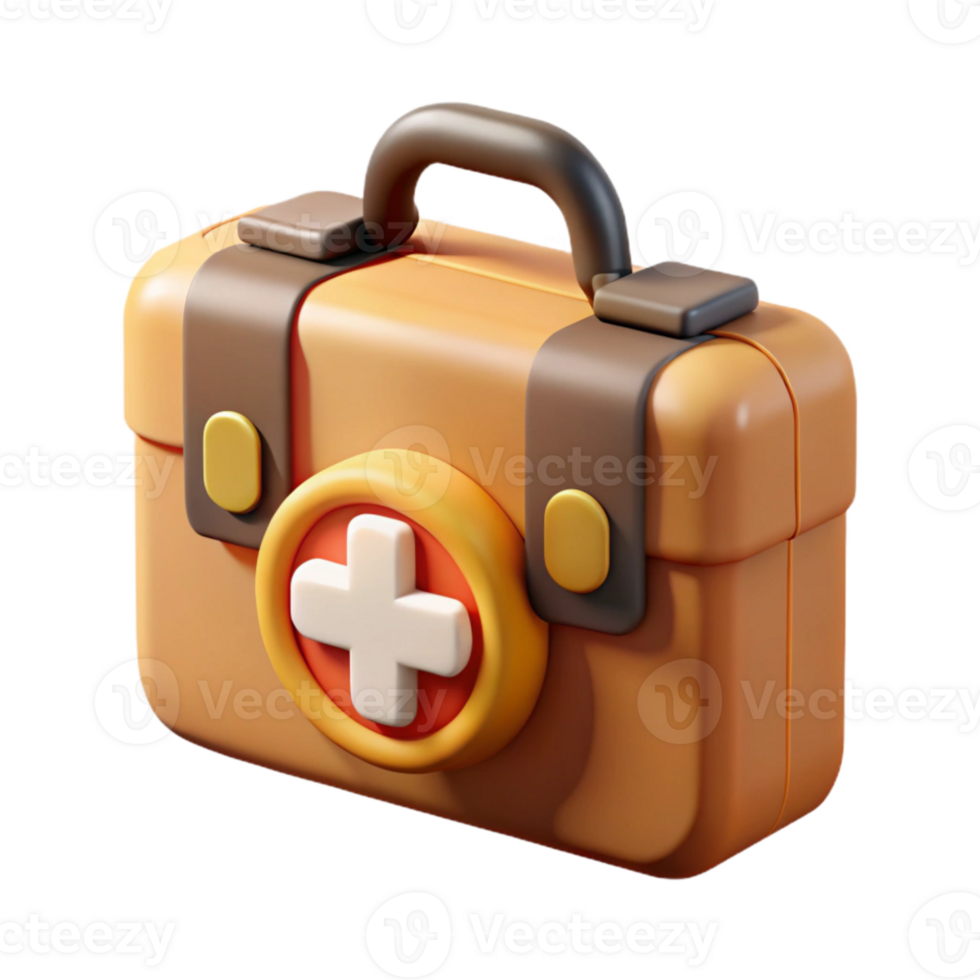 elegant artistic Wildlife Rescue Equipment First Aid Kit Cutout png