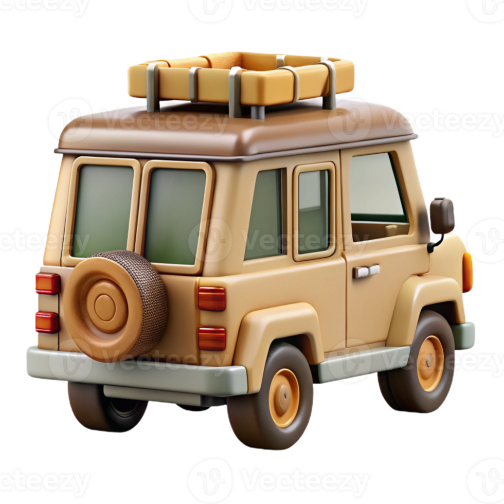 wonderful abstract Wildlife Rescue Vehicle Rear View Transparent Cutout exclusive png