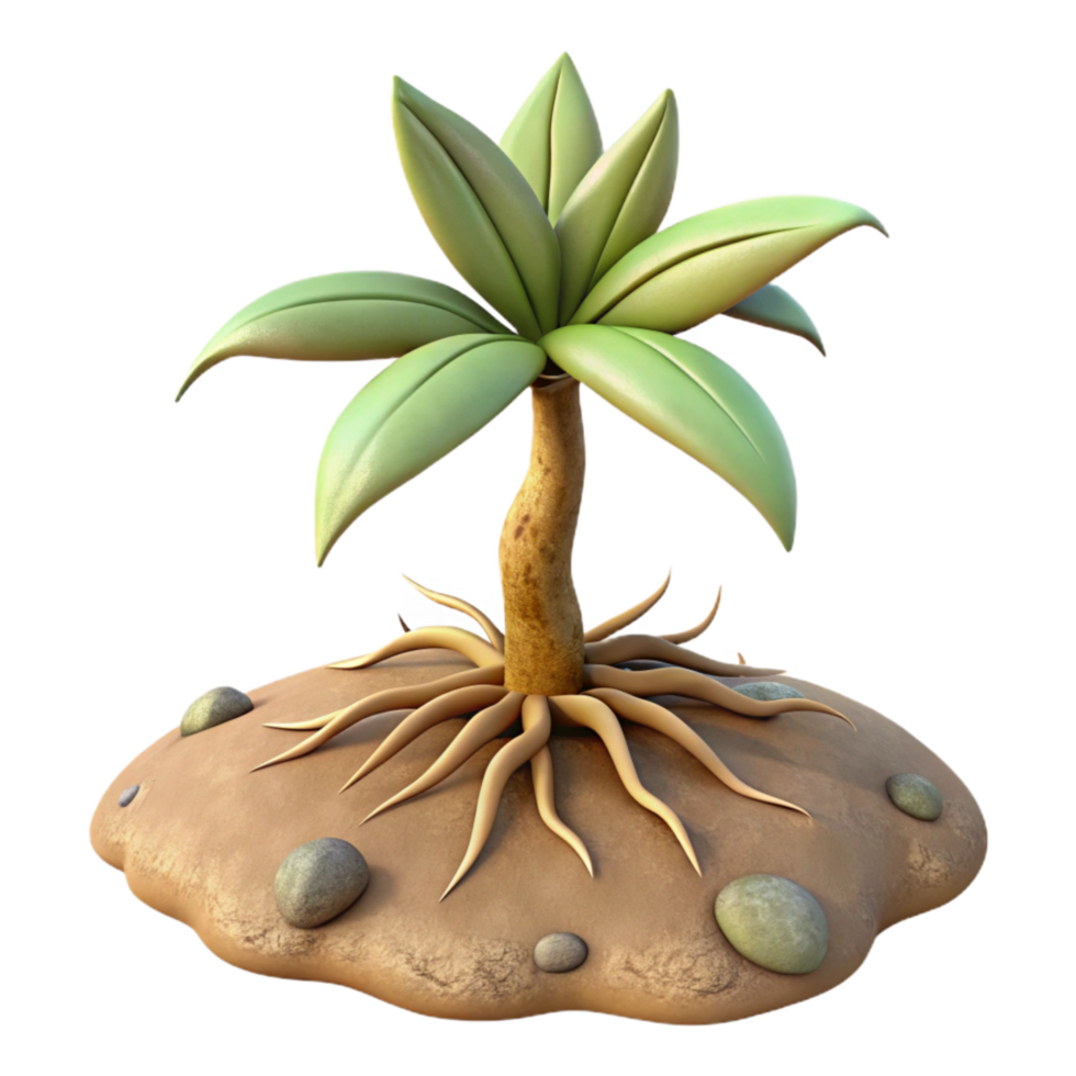 stunning rustic Wilted Plant with Dry Soil Isolated exclusive png