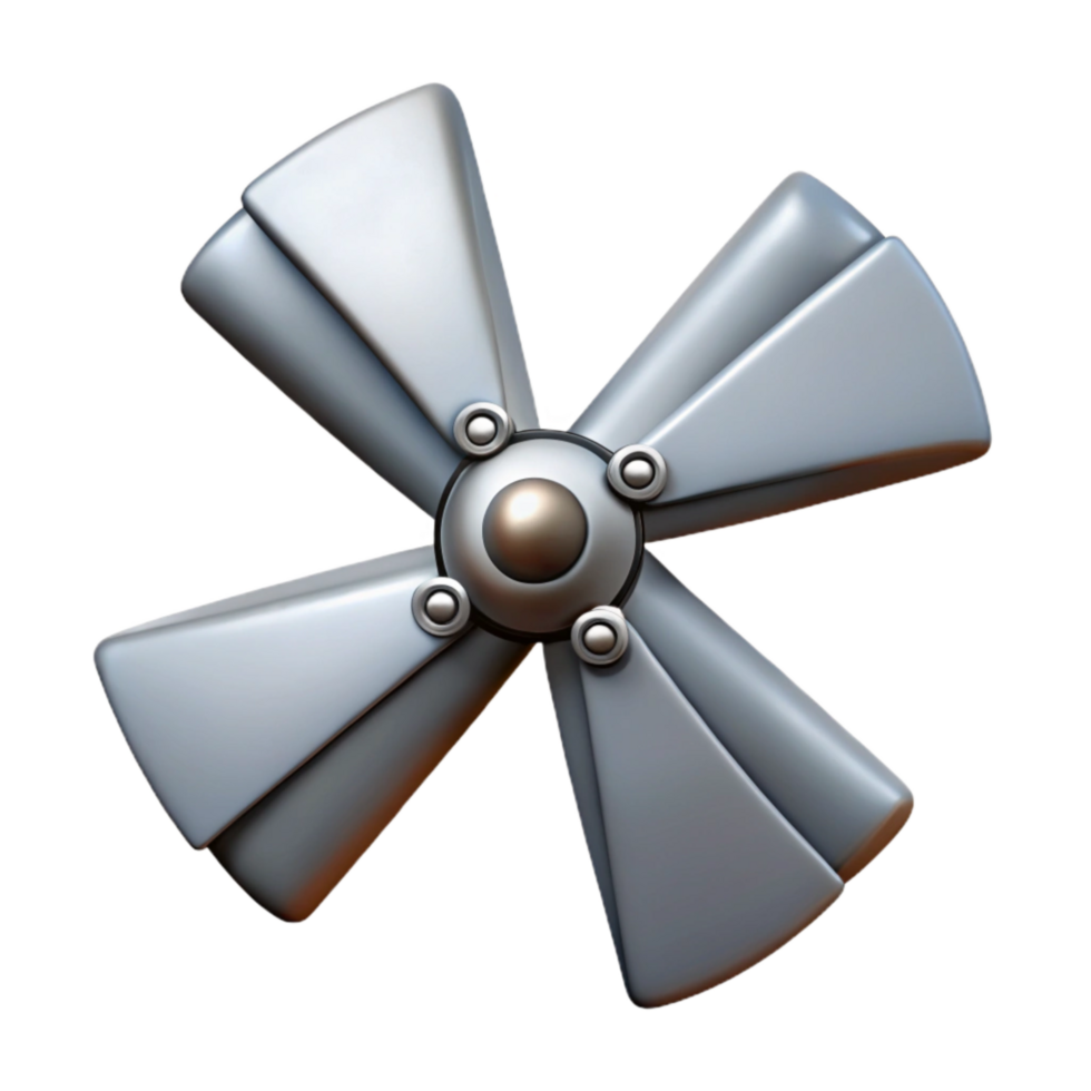 magnificent modern Windmill Blades Rotating Isolated Cutout authentic png
