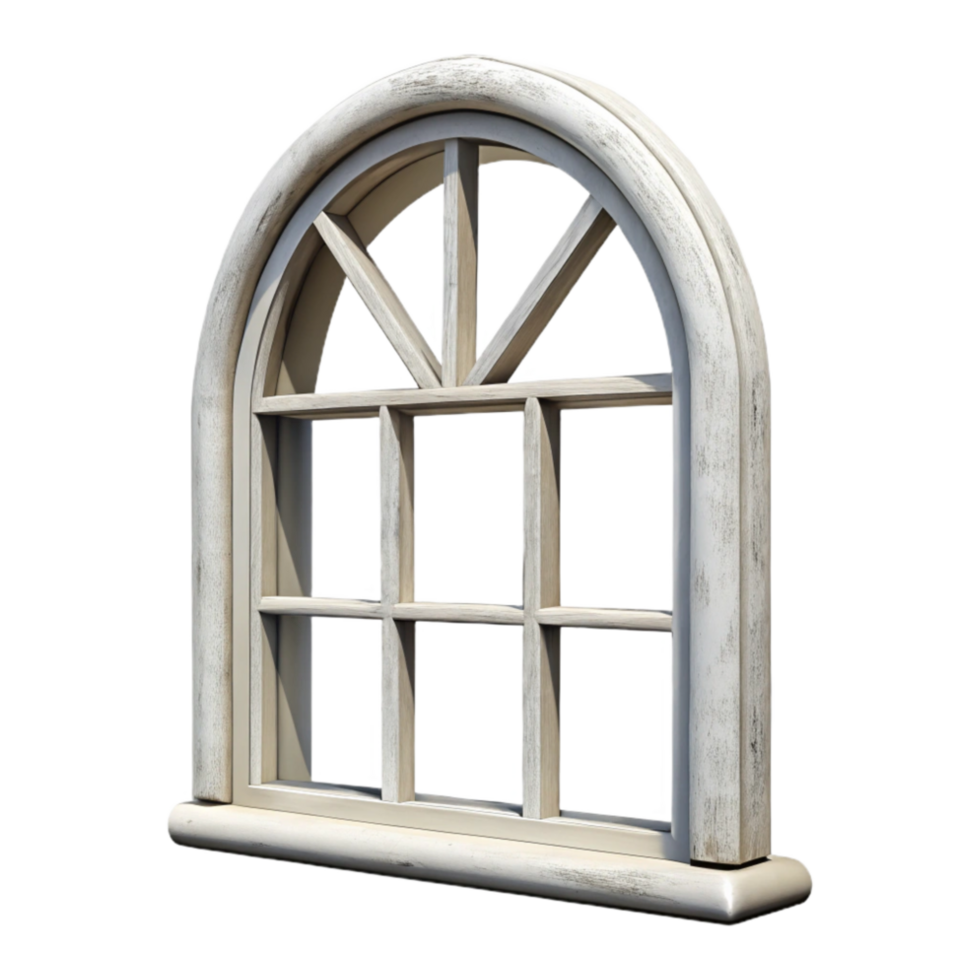 impressive modern Window Frame White Wood Isolated Cutout high resolution png