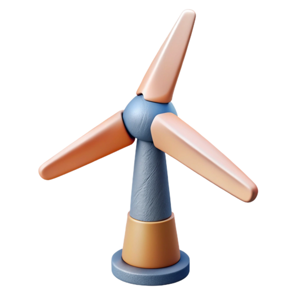 dramatic traditional Wind Turbine Blade Cross Section Cutout high quality png