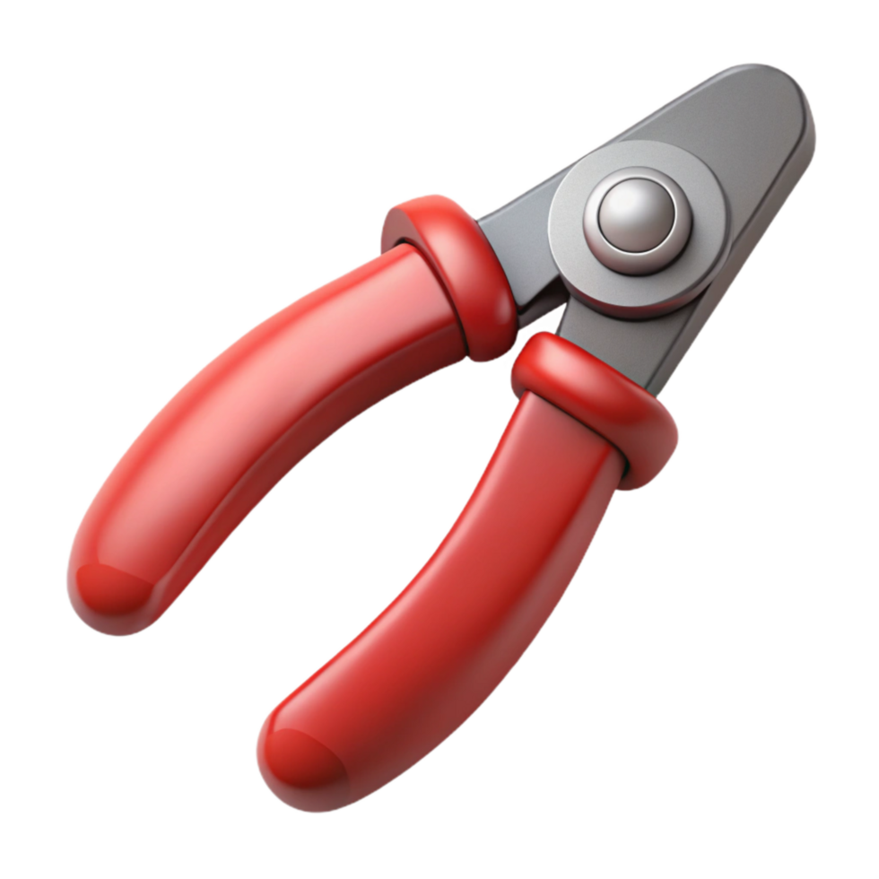 dramatic rustic Wire Cutters Red Handled Cutout professional png
