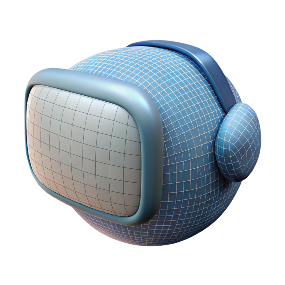 extraordinary modern Wireframe Vr Interface Elements with Grid Background Isolated exclusive png