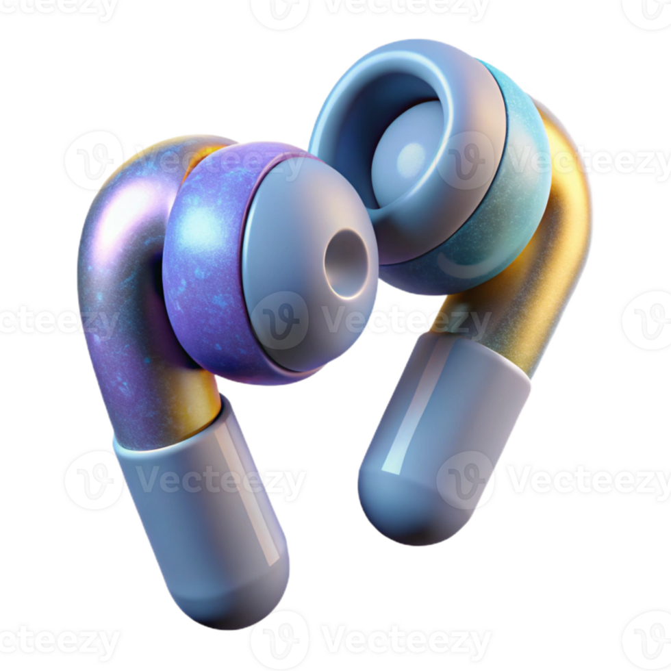 extraordinary vintage Wireless Earbuds with Long Battery Life Cutout exclusive png