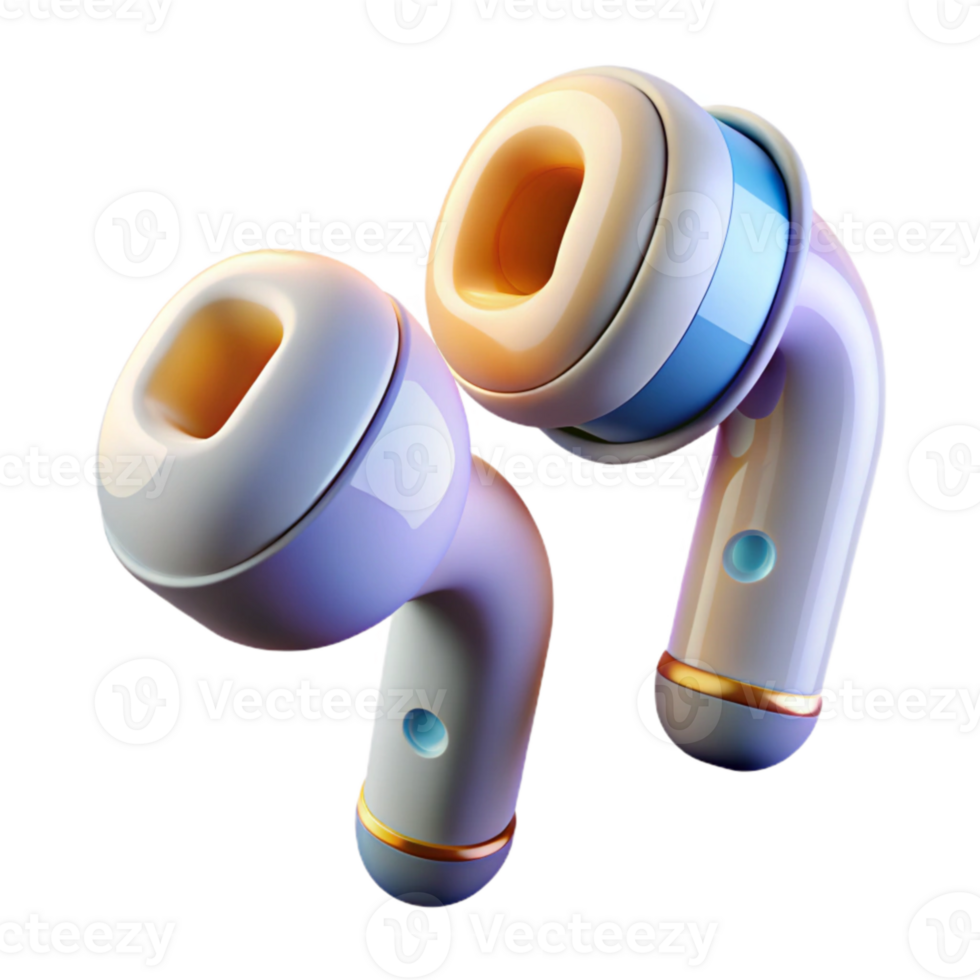 stunning traditional Wireless Earbuds with Long Battery Life Cutout high resolution png