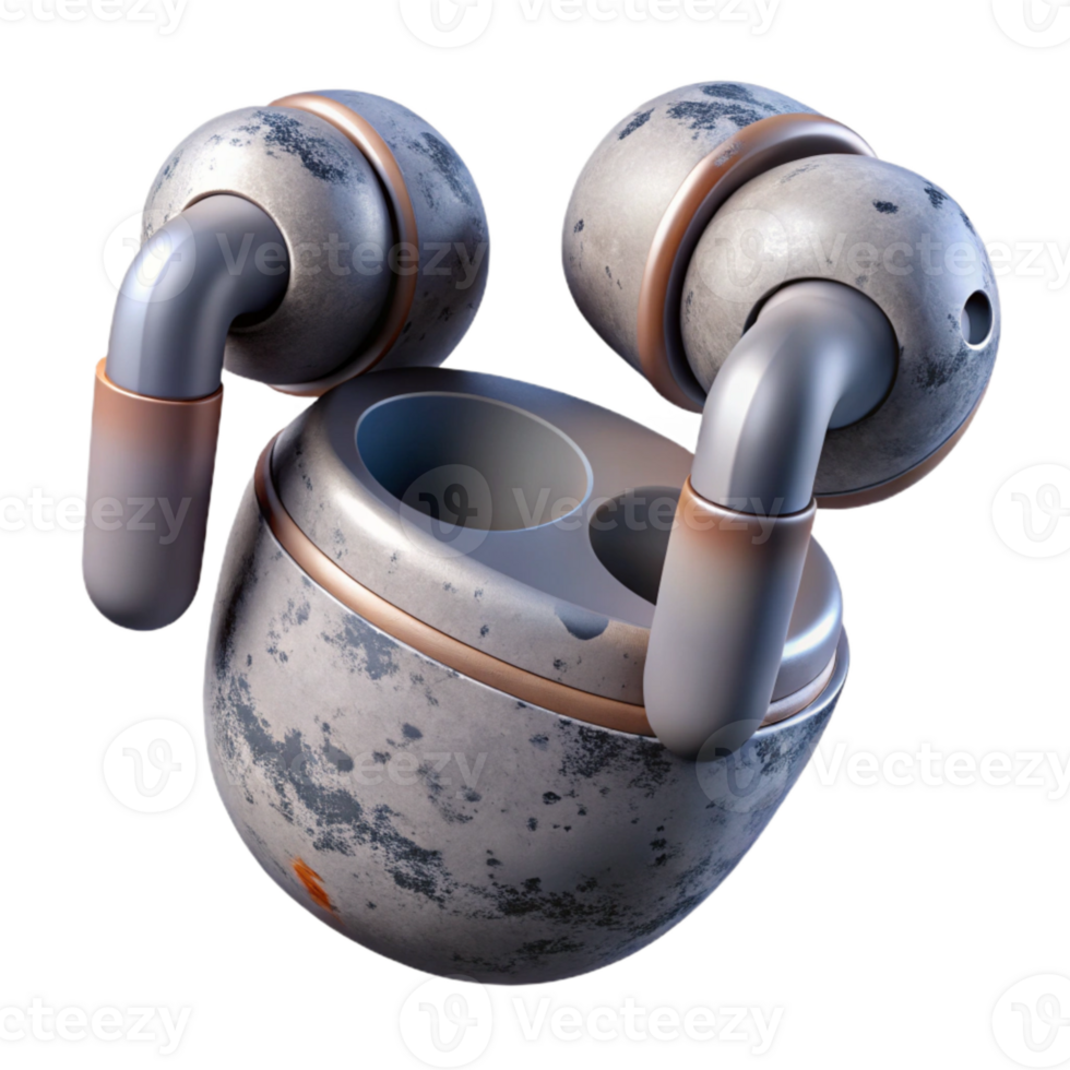 wonderful rustic Wireless Earbuds with Long Battery Life Cutout genuine png