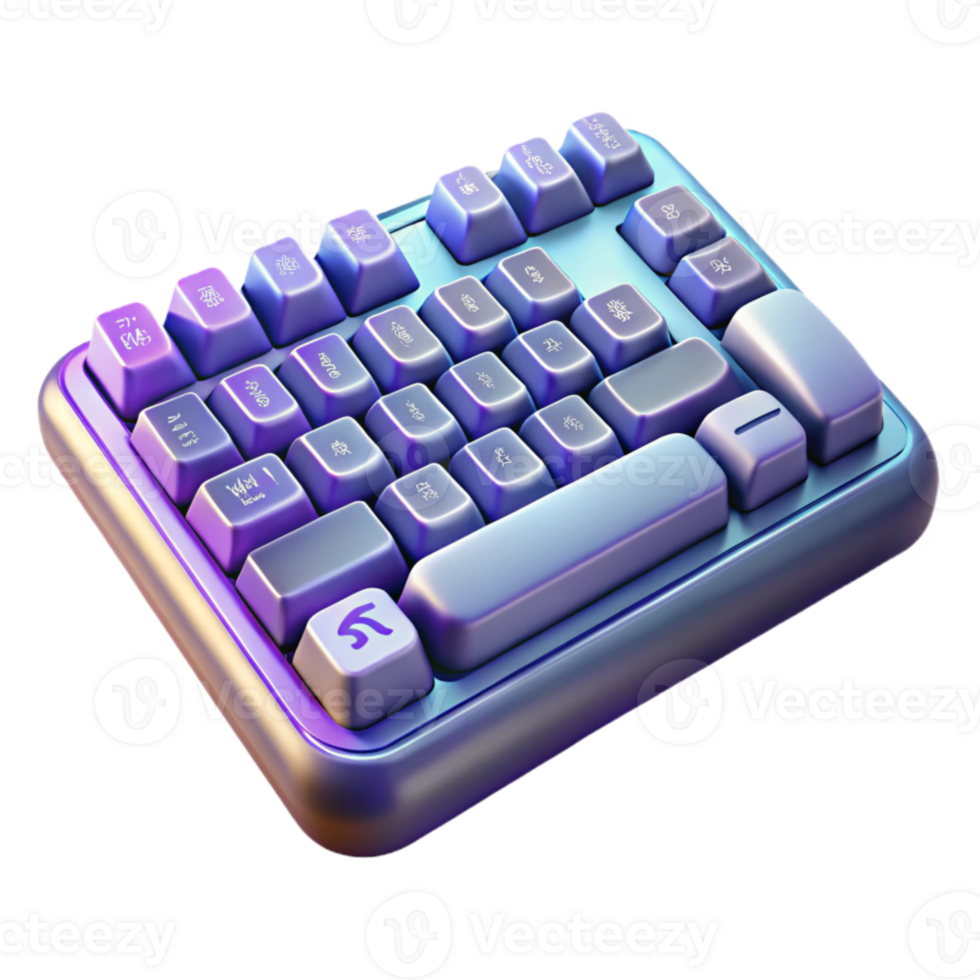 beautiful modern Wireless Keyboard with Scissor Switches Element exclusive png