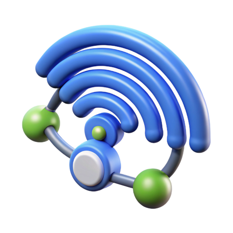 stunning contemporary Wireless Sensor Network Diagram Icon Style Isolated Element professional png