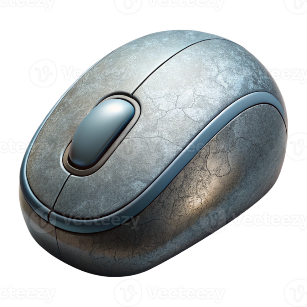 vibrant rustic Wireless Mouse with Ergonomic Design Transparent Background png