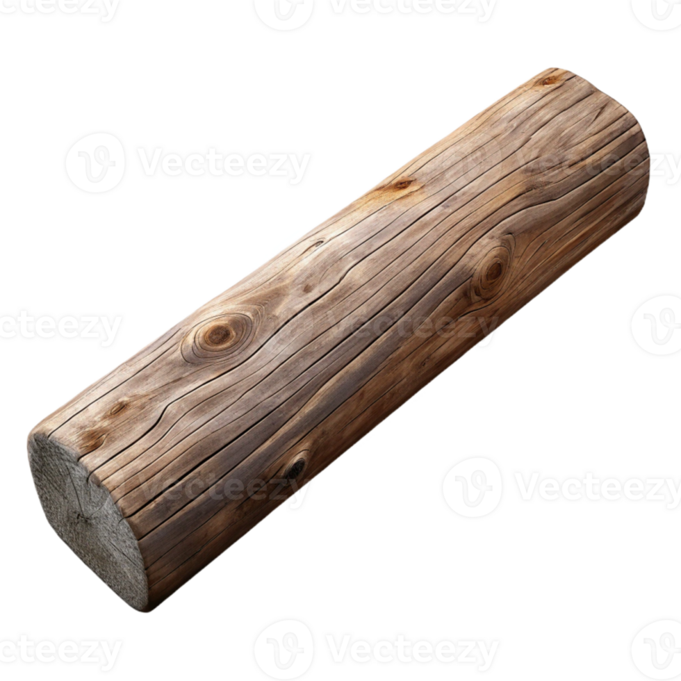dramatic artistic Wooden Beam Rustic Texture Isolated Transparent Background genuine png