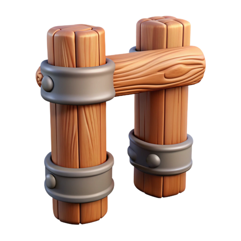 extraordinary classic Wooden Fence Post Close Up Transparent Background detailed png