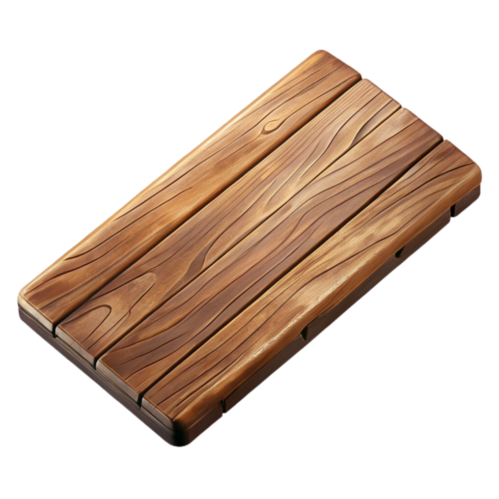 extraordinary contemporary Wooden Plank Top View Isolated Transparent Background original png
