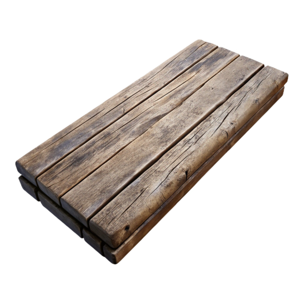 extraordinary classic Wooden Plank Weathered Texture Isolated Transparent Background professional png
