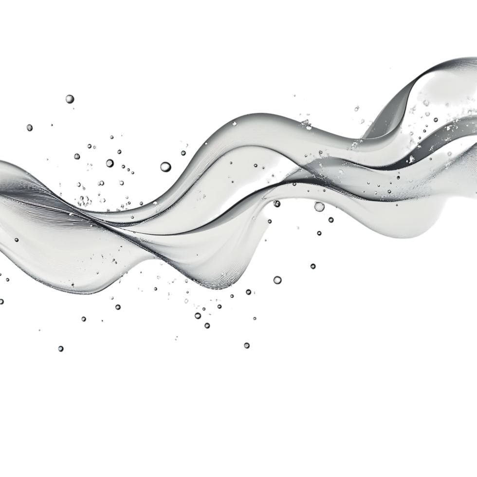 Swirling, flowing liquid abstract background. png