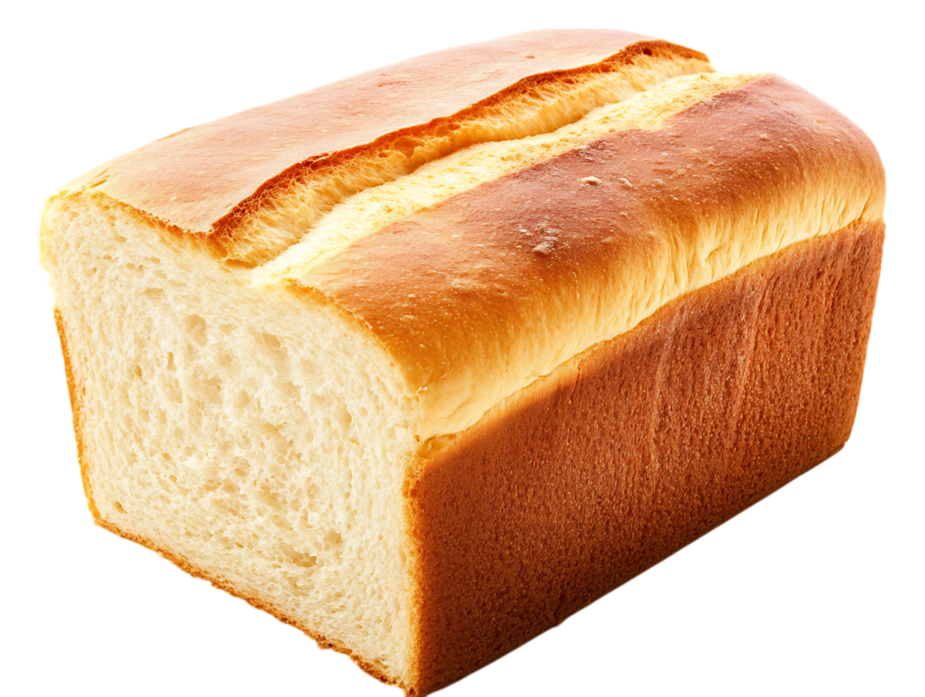 A loaf of freshly baked bread. png