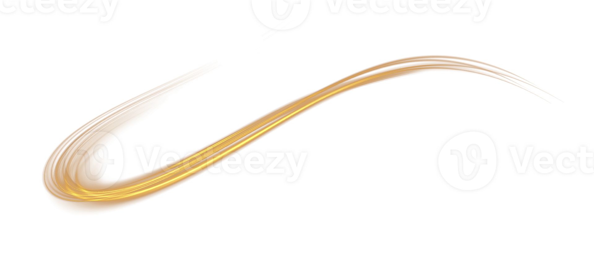 Golden glowing shiny lines effect. Luminous golden lines of speed. Light glowing effect. Light trail wave, fire path trace line and incandescence curve twirl. . Illustration number 86 png