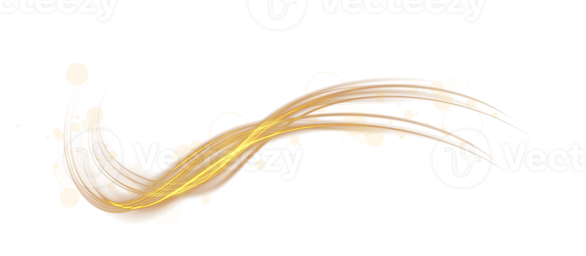 Golden glowing shiny lines effect. Luminous golden lines of speed. Light glowing effect. Light trail wave, fire path trace line and incandescence curve twirl. . Illustration number 70 png