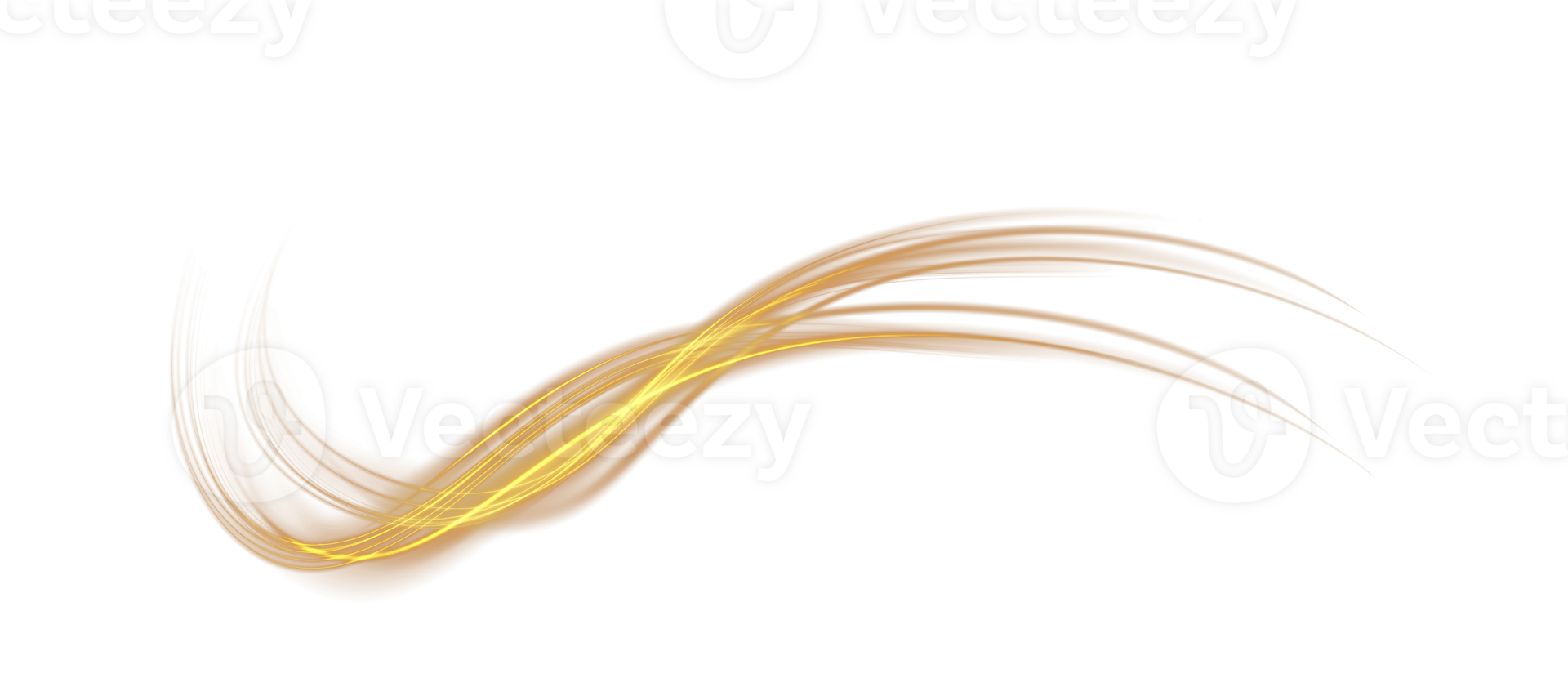 Golden glowing shiny lines effect. Luminous golden lines of speed. Light glowing effect. Light trail wave, fire path trace line and incandescence curve twirl. . Illustration number 68 png