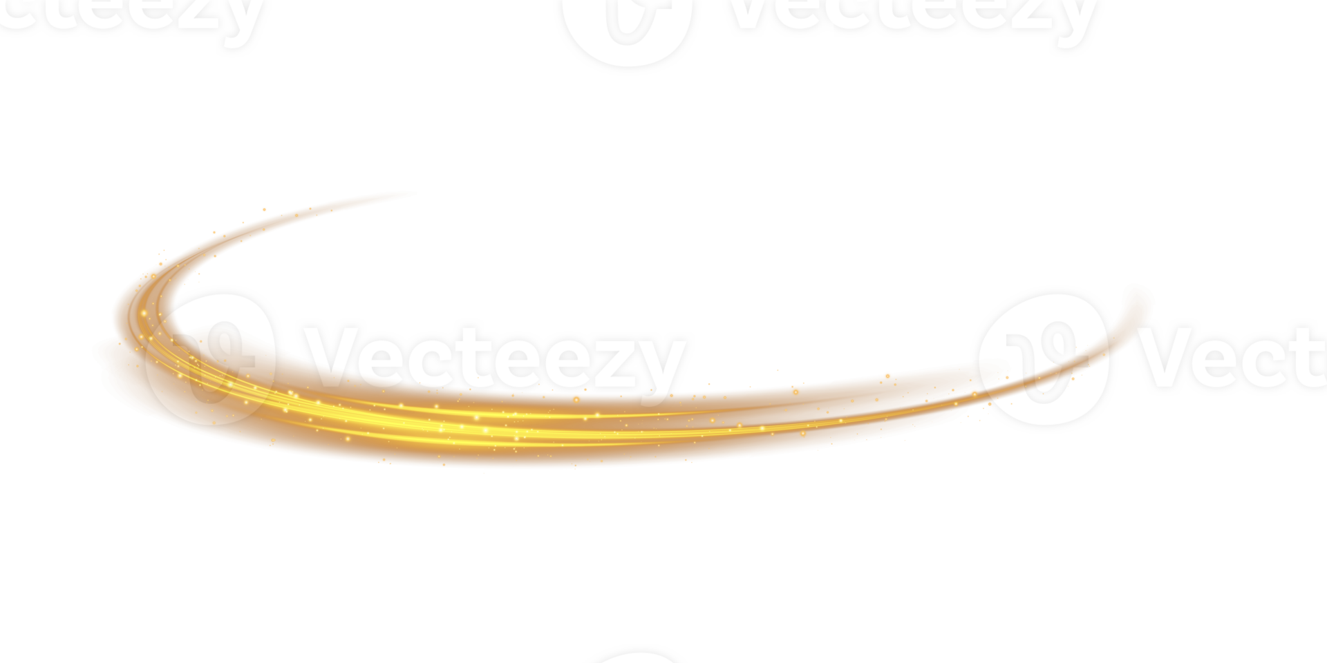 Golden glowing shiny lines effect. Luminous golden lines of speed. Light glowing effect. Light trail wave, fire path trace line and incandescence curve twirl. . Illustration number 63 png