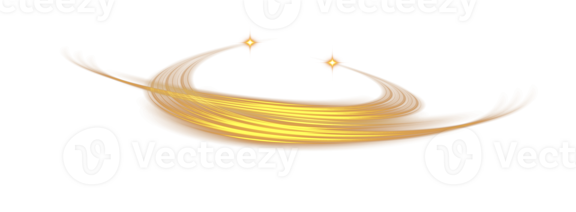 Golden glowing shiny lines effect. Luminous golden lines of speed. Light glowing effect. Light trail wave, fire path trace line and incandescence curve twirl. . Illustration number 66 png