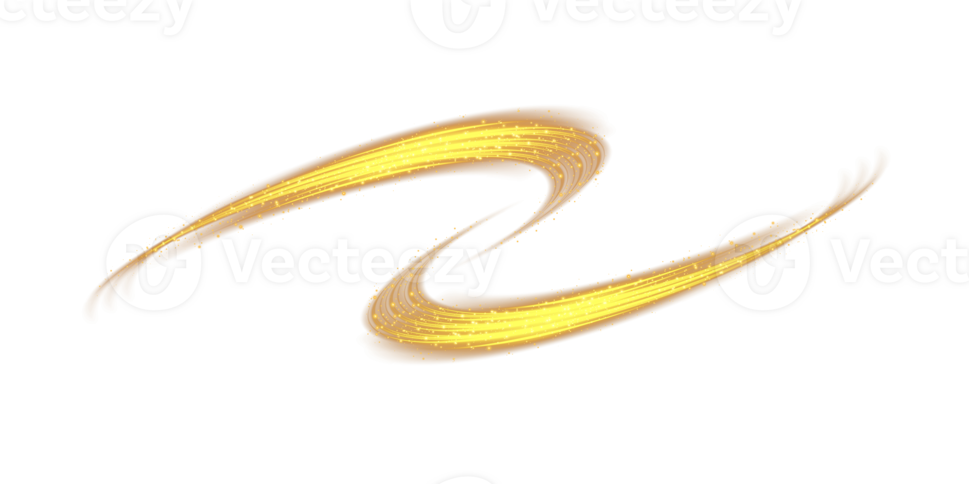 Golden glowing shiny lines effect. Luminous golden lines of speed. Light glowing effect. Light trail wave, fire path trace line and incandescence curve twirl. . Illustration number 83 png