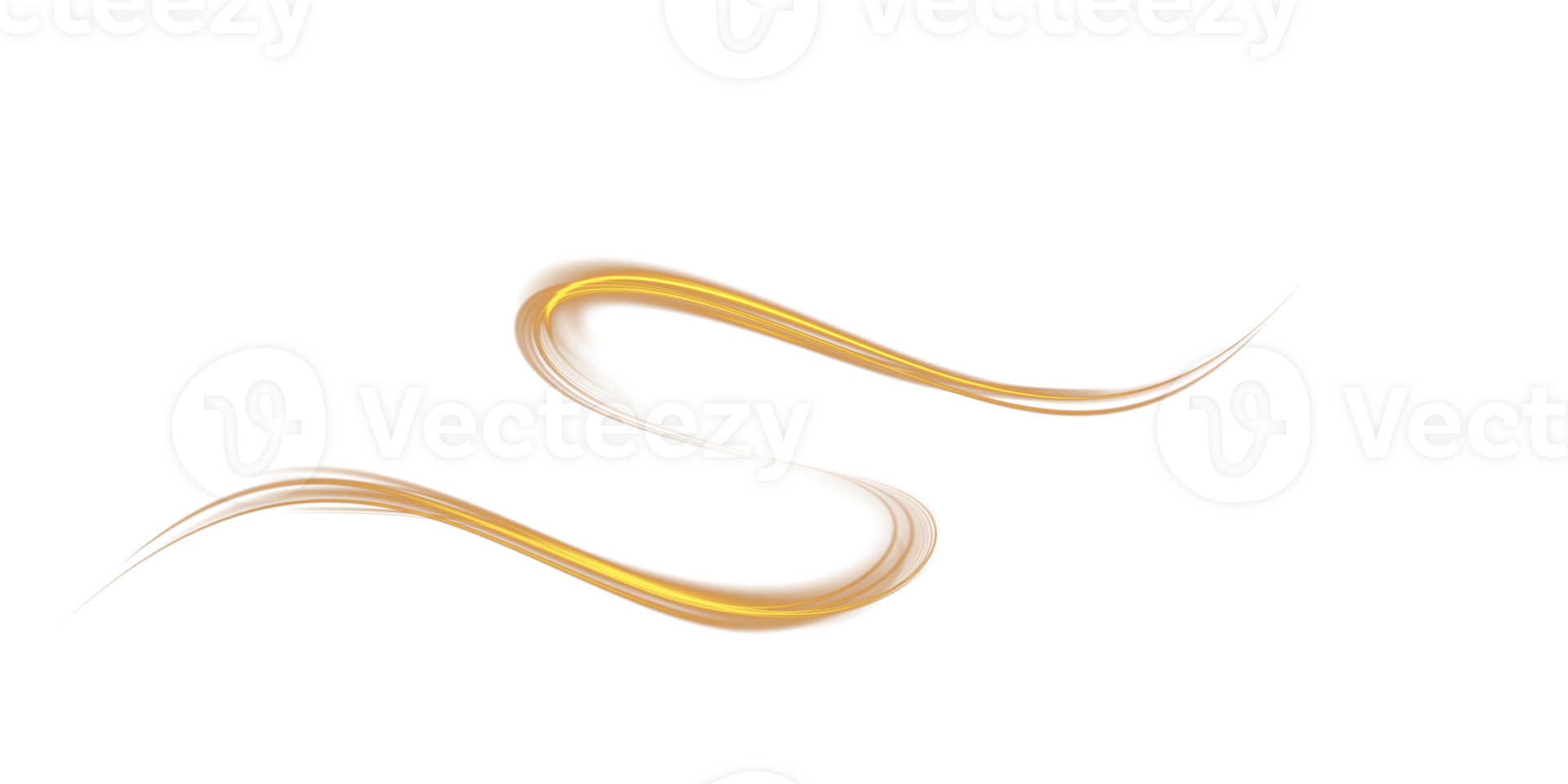 Golden glowing shiny lines effect. Luminous golden lines of speed. Light glowing effect. Light trail wave, fire path trace line and incandescence curve twirl. . Illustration number 52 png
