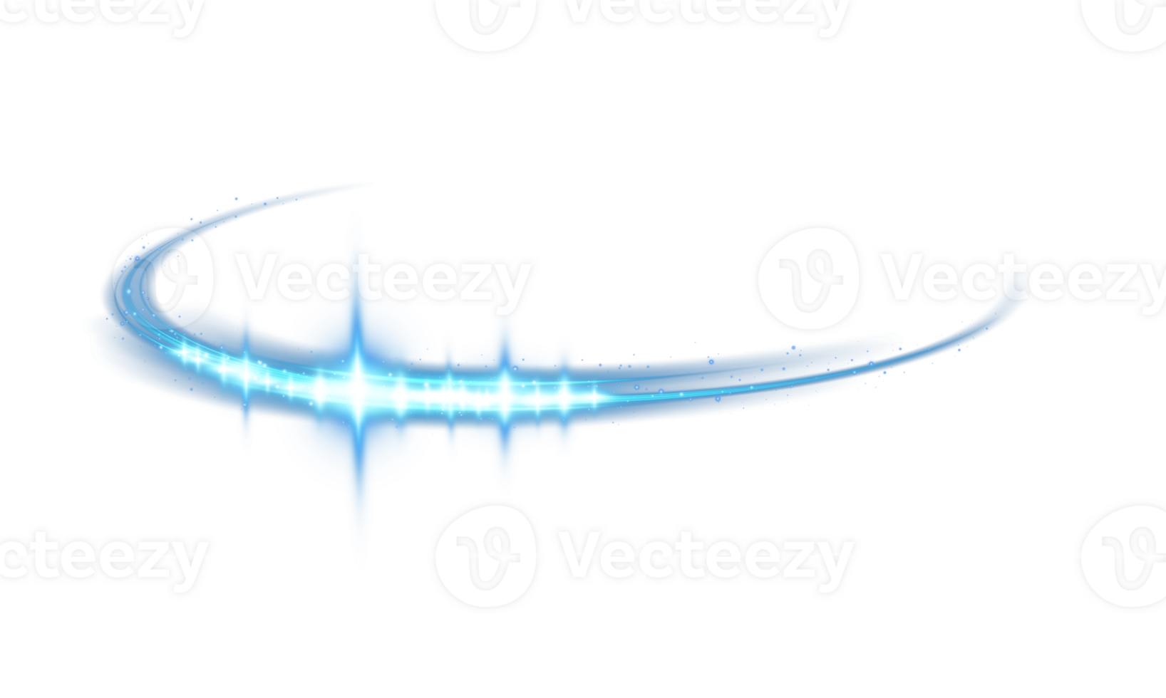 A sound wave with a blue background png