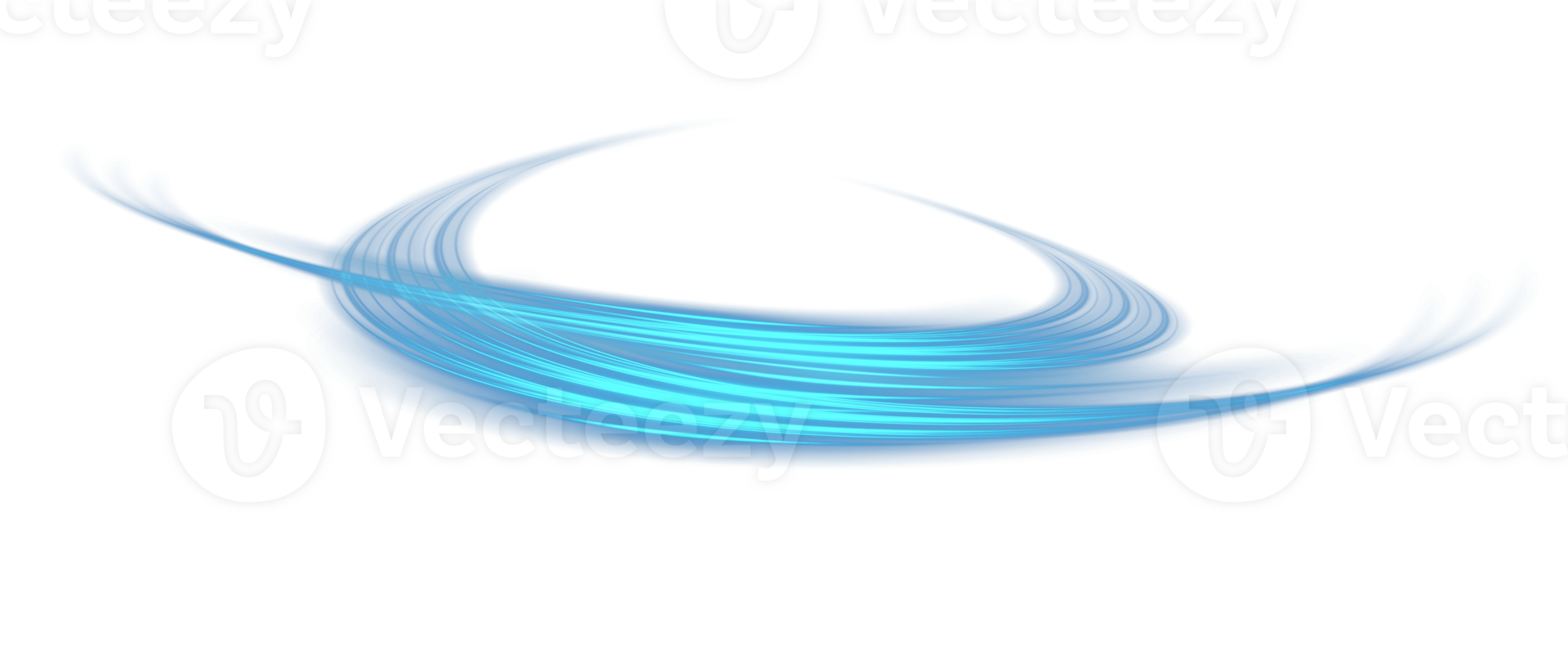 Blue glowing shiny lines effect. Luminous blue lines of speed. Light glowing effect. Light trail wave, fire path trace line and incandescence curve twirl. png
