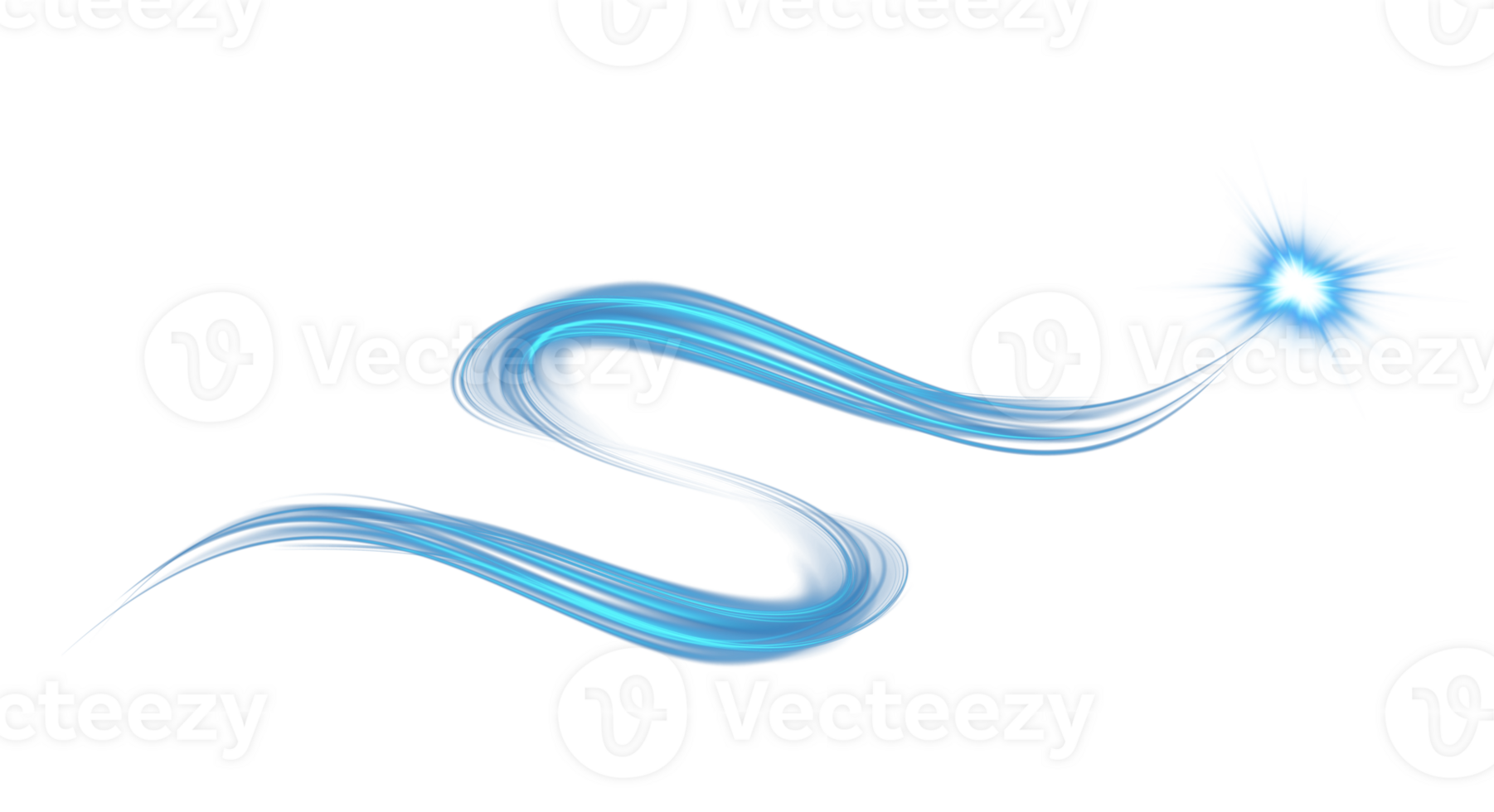 Blue glowing shiny lines effect. Luminous blue lines of speed. Light glowing effect. Light trail wave, fire path trace line and incandescence curve twirl. . Illustration number 45 png