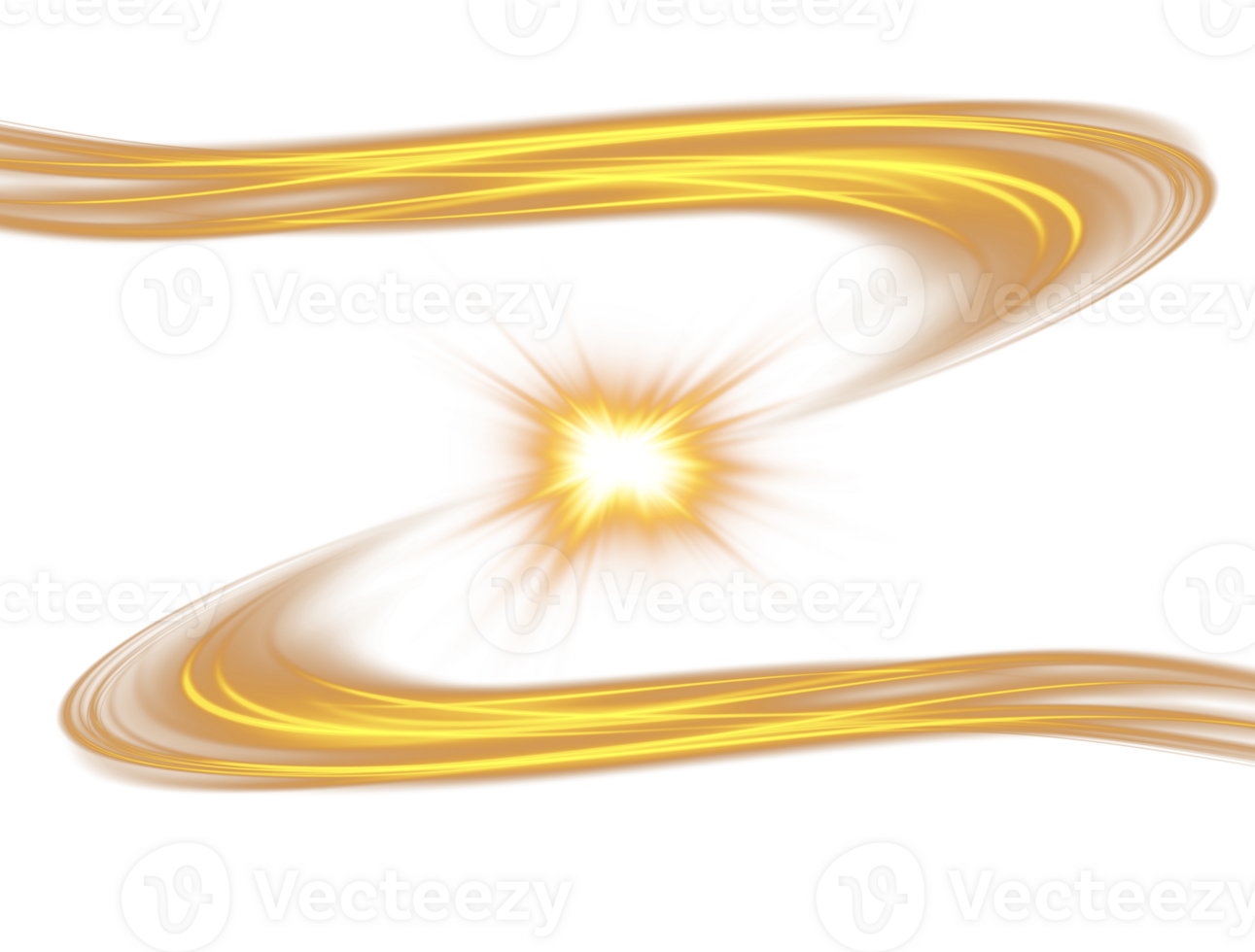 Golden glowing shiny lines effect. Luminous golden lines of speed. Light glowing effect. Light trail wave, fire path trace line and incandescence curve twirl. . Illustration number 40 png