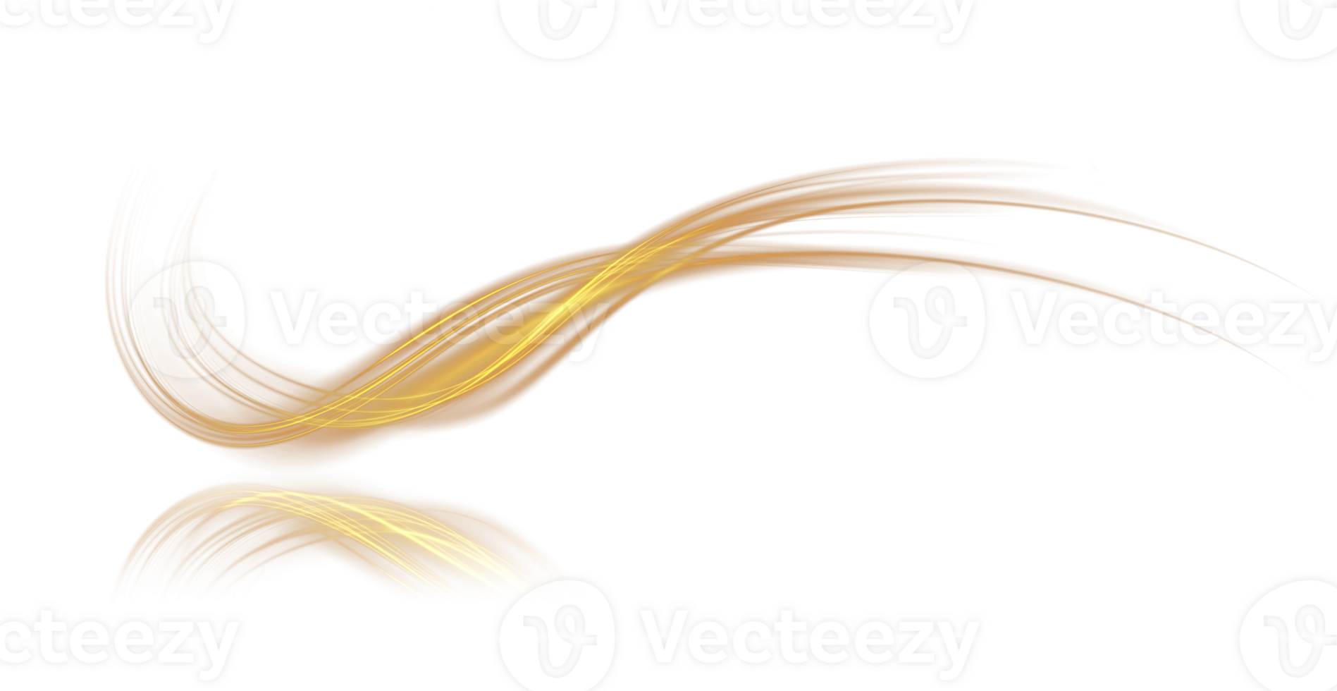 Golden glowing shiny lines effect. Luminous golden lines of speed. Light glowing effect. Light trail wave, fire path trace line and incandescence curve twirl. . Illustration number 35 png