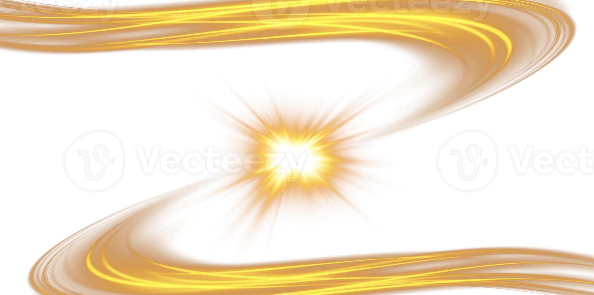 Golden glowing shiny lines effect. Luminous golden lines of speed. Light glowing effect. Light trail wave, fire path trace line and incandescence curve twirl. . Illustration number 38 png