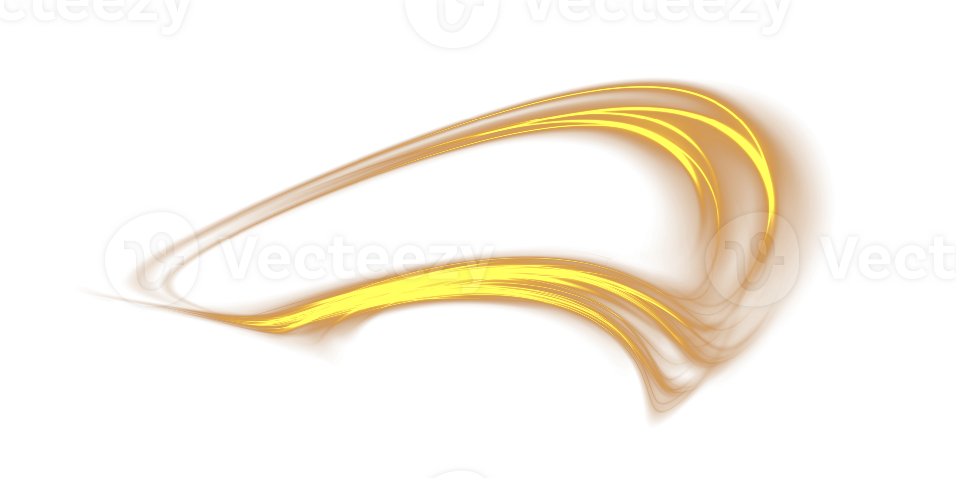 Golden glowing shiny lines effect. Luminous golden lines of speed. Light glowing effect. Light trail wave, fire path trace line and incandescence curve twirl. . Illustration number 23 png