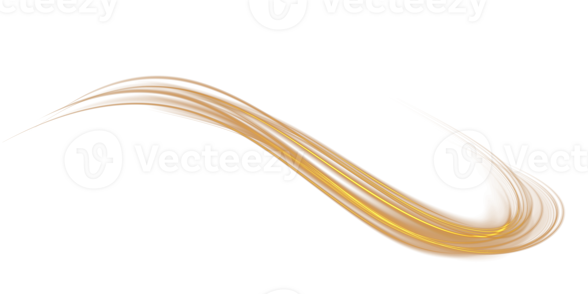 Golden glowing shiny lines effect. Luminous golden lines of speed. Light glowing effect. Light trail wave, fire path trace line and incandescence curve twirl. . Illustration number 18 png