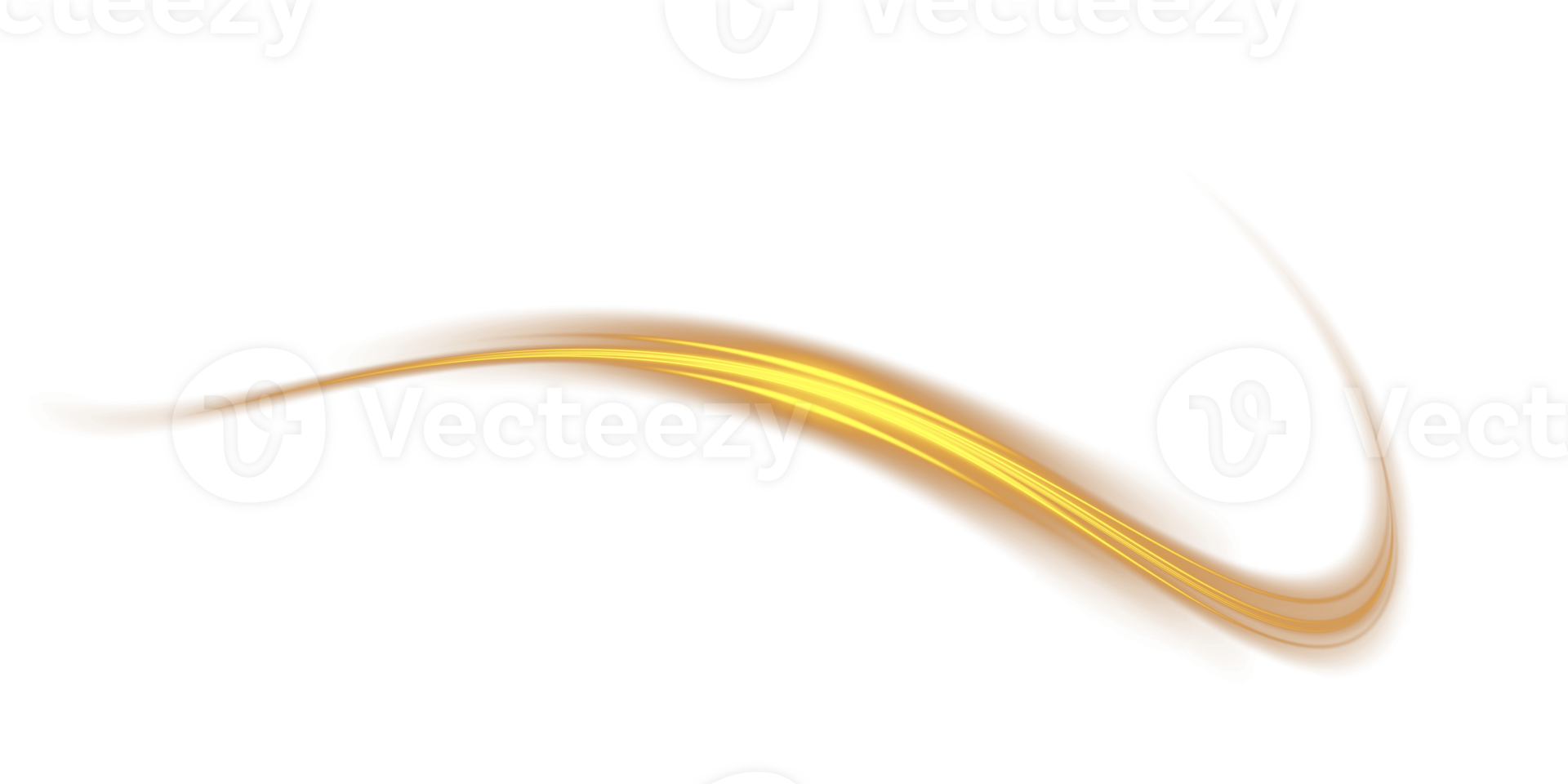 Golden glowing shiny lines effect. Luminous golden lines of speed. Light glowing effect. Light trail wave, fire path trace line and incandescence curve twirl. . Illustration number 14 png