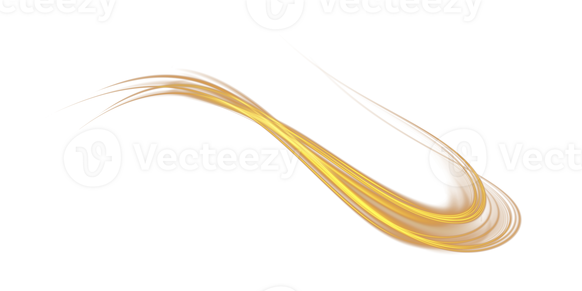 Golden glowing shiny lines effect. Luminous golden lines of speed. Light glowing effect. Light trail wave, fire path trace line and incandescence curve twirl. . Illustration number 9 png
