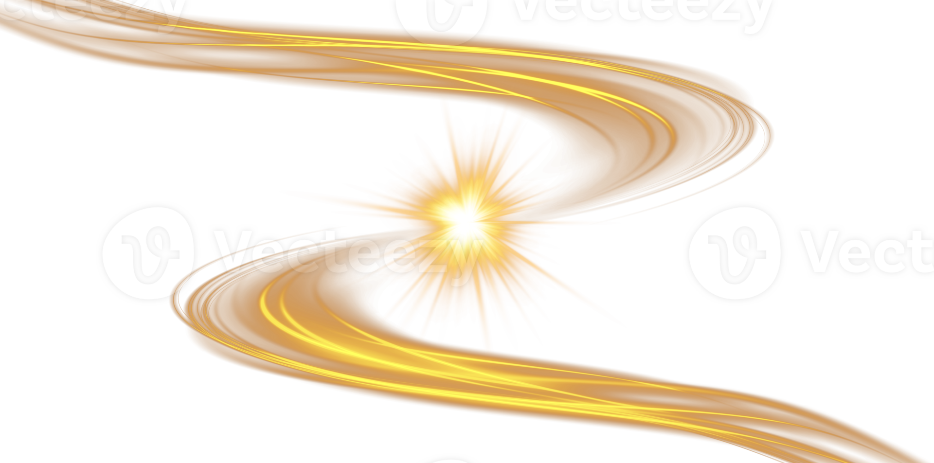 Golden glowing shiny lines effect. Luminous golden lines of speed. Light glowing effect. Light trail wave, fire path trace line and incandescence curve twirl. . Illustration number 6 png