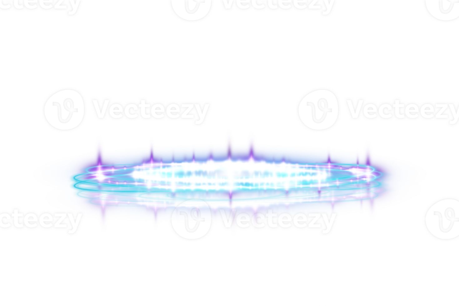 Blue and purple magic fantasy portals. Futuristic teleports. Light effect. Blue, purple candles rays of a night scene with sparks. Empty light effect of the podium. . Illustration number 2 png