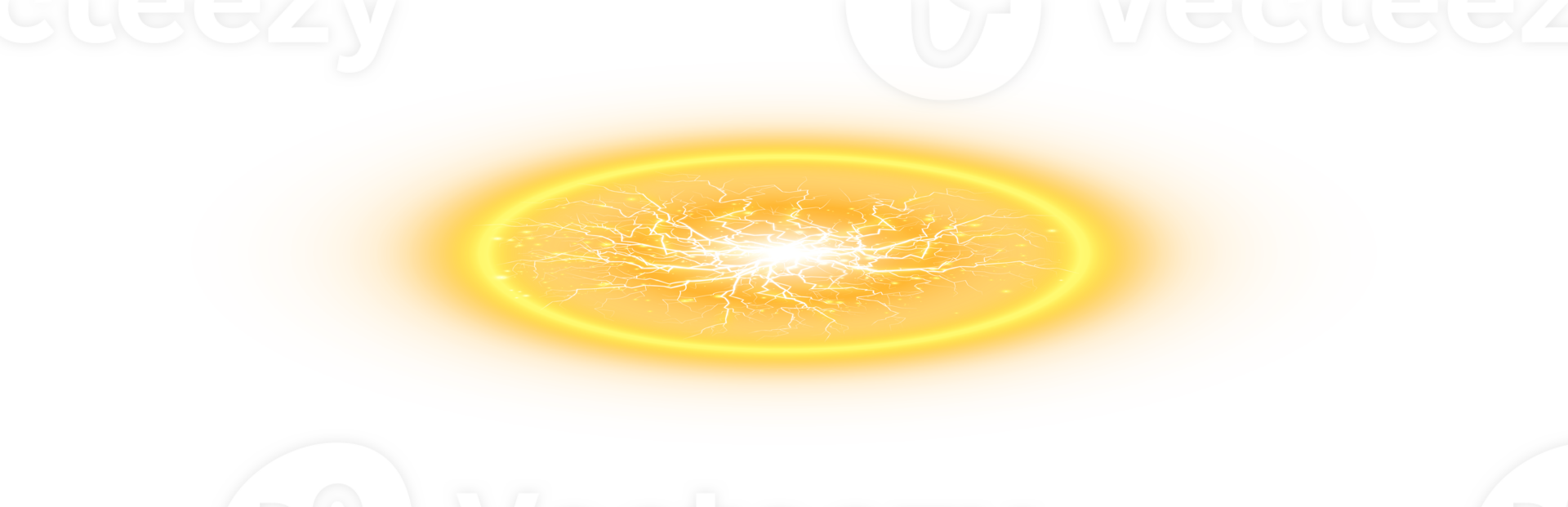 Golden Angel halo ring saint aureole icon. Holy ring angel halo with lightning. Golden nimbus circle realistic element. .Illustration number 4 png