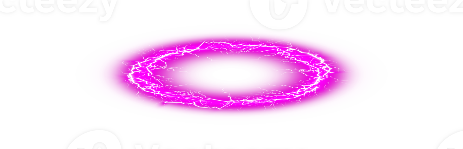 Pink Angel halo ring saint aureole icon. Holy ring angel halo with lightning. Pink nimbus circle realistic element on transparent background. . Illustration number 1 png