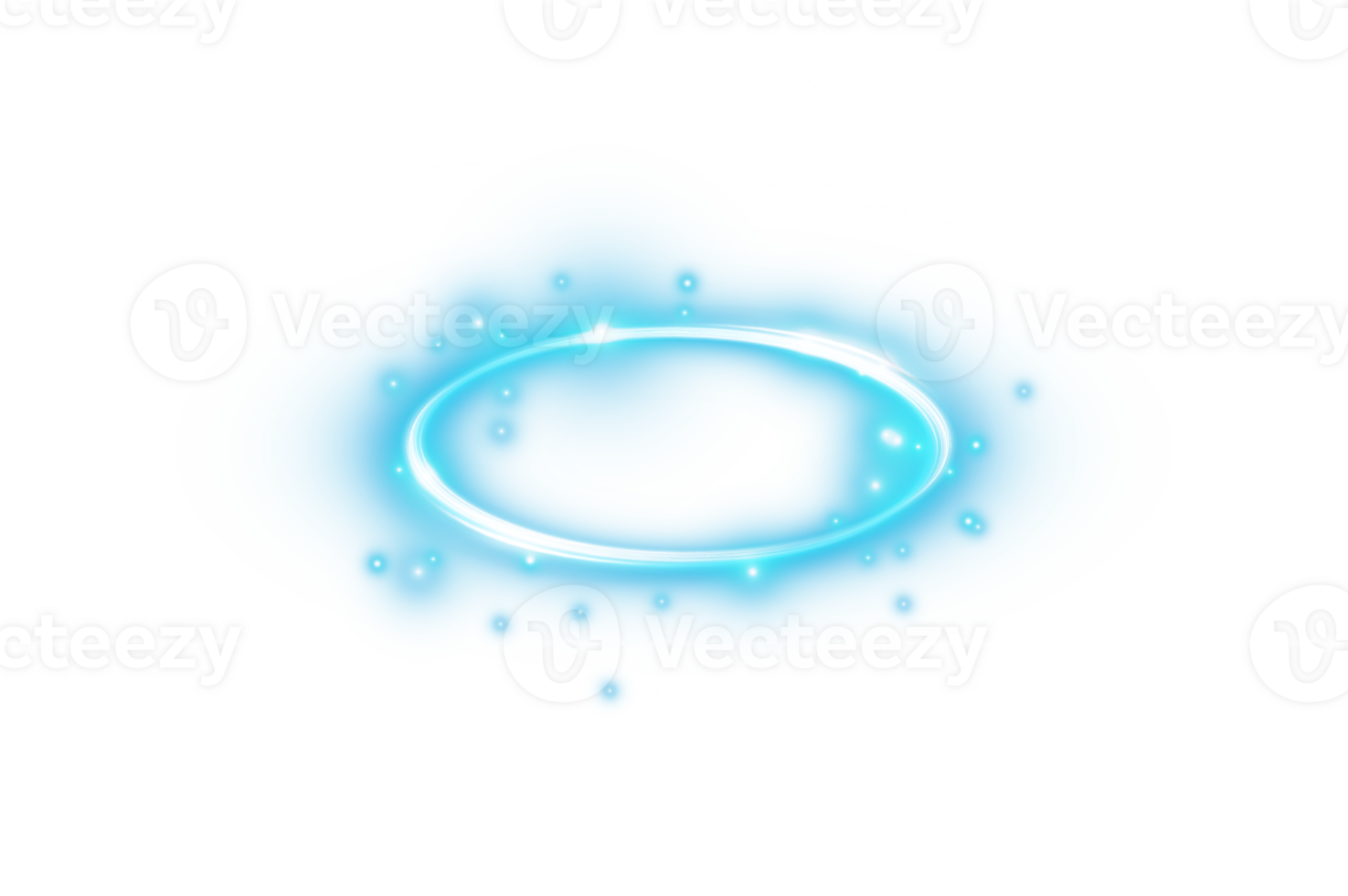 Blue halo angel ring Isolated. Abstract light lines of movement and speed. Light ellipse. Galaxy Glint. Glowing podium. Space tunnel. Light everyday glowing effect. . Illustration number 18 png