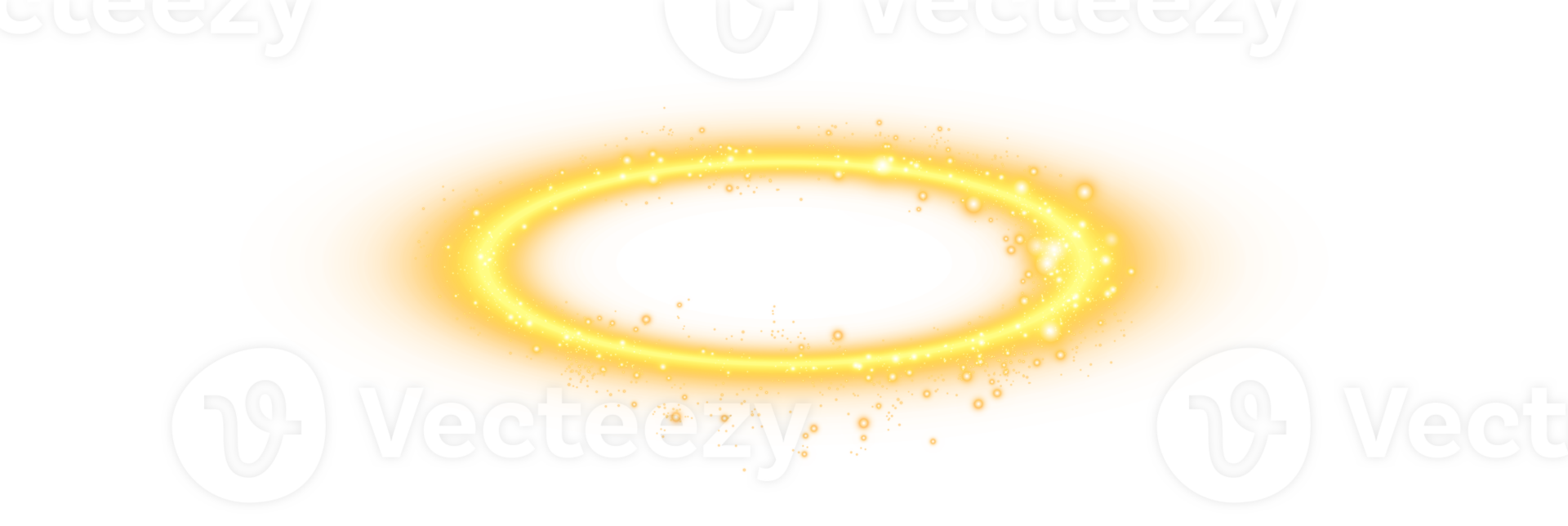 Golden halo angel ring Isolated. Abstract light lines of movement and speed. Light ellipse. Galaxy Glint. Glowing podium. Space tunnel. Light everyday glowing effect. . Illustration number 16 png