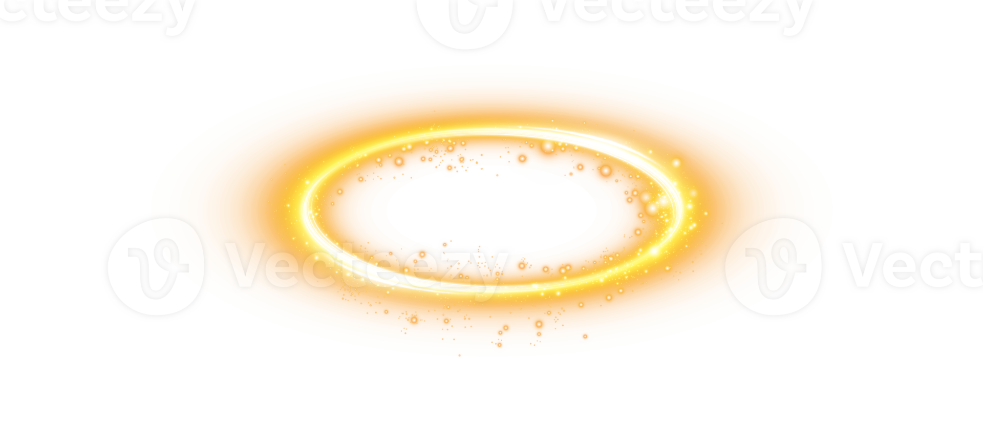 Golden halo angel ring Isolated. Abstract light lines of movement and speed. Light ellipse. Galaxy Glint. Glowing podium. Space tunnel. Light everyday glowing effect. . Illustration number 11 png