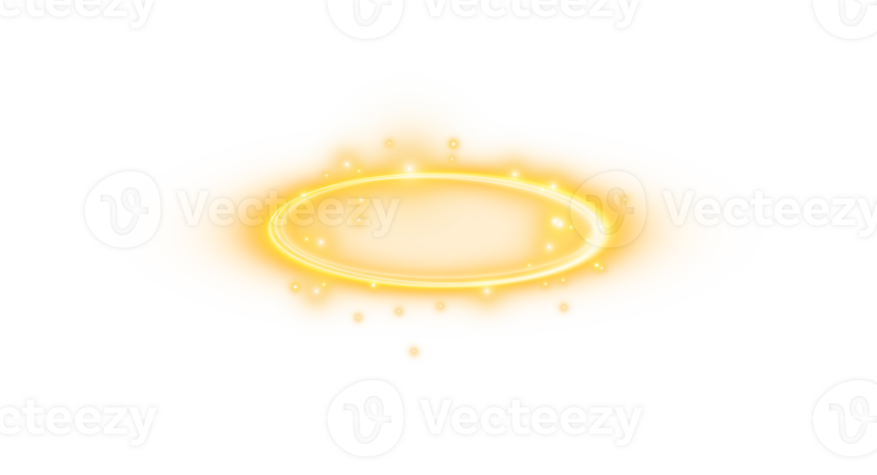 Golden halo angel ring Isolated. Abstract light lines of movement and speed. Light ellipse. Galaxy Glint. Glowing podium. Space tunnel. Light everyday glowing effect. . Illustration number 5 png