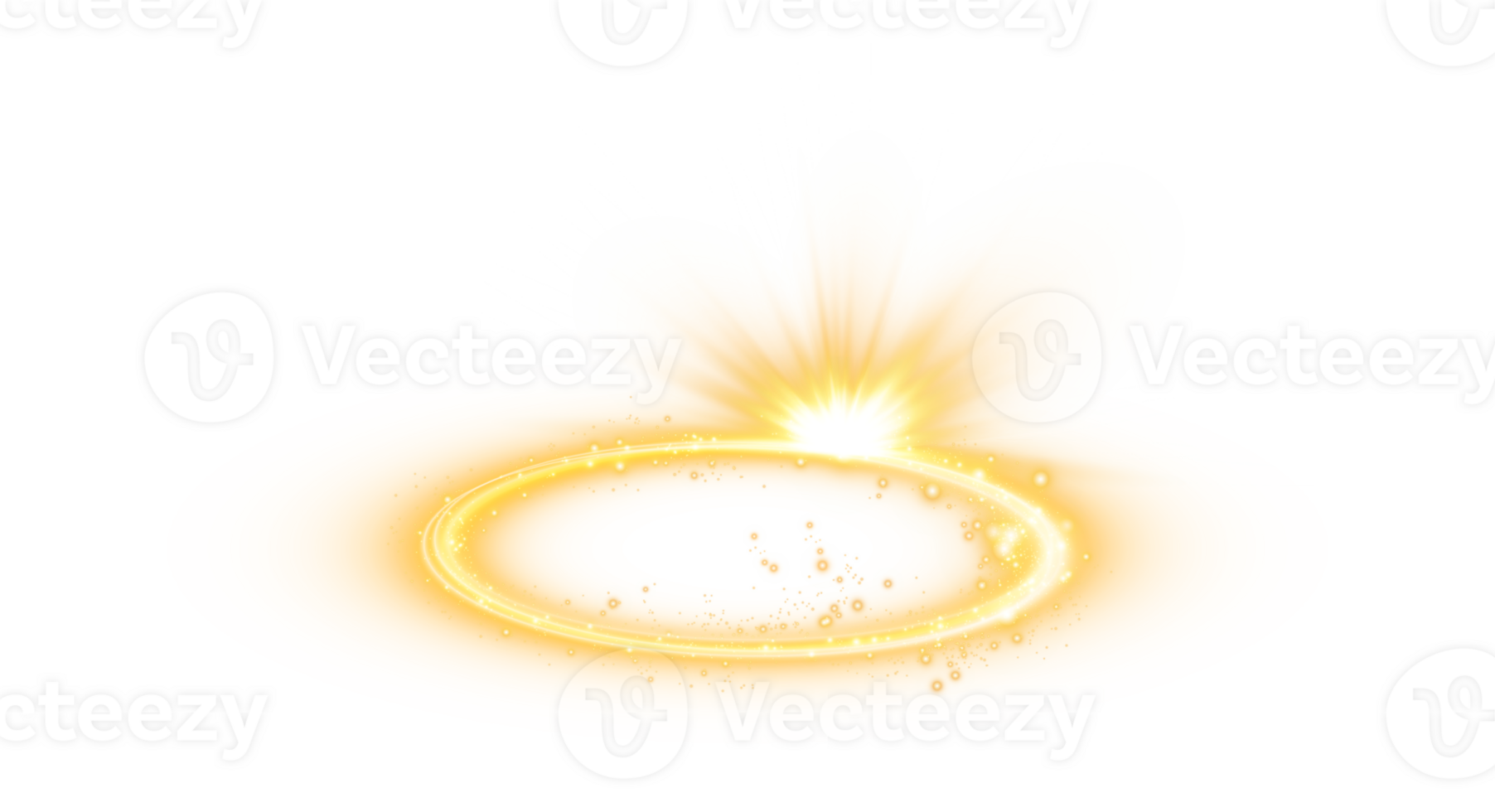 Golden halo angel ring Isolated. Abstract light lines of movement and speed. Light ellipse. Galaxy Glint. Glowing podium. Space tunnel. Light everyday glowing effect. . Illustration number 4 png